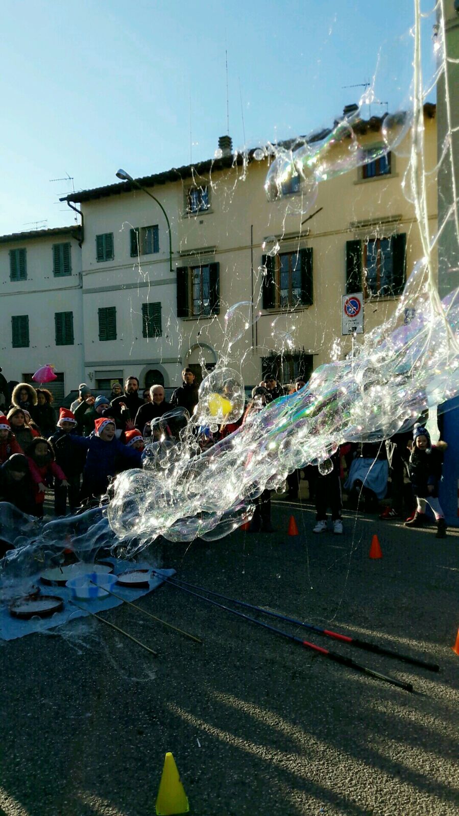 Non solo presepe. Luco indietro nel tempo, con tante bolle