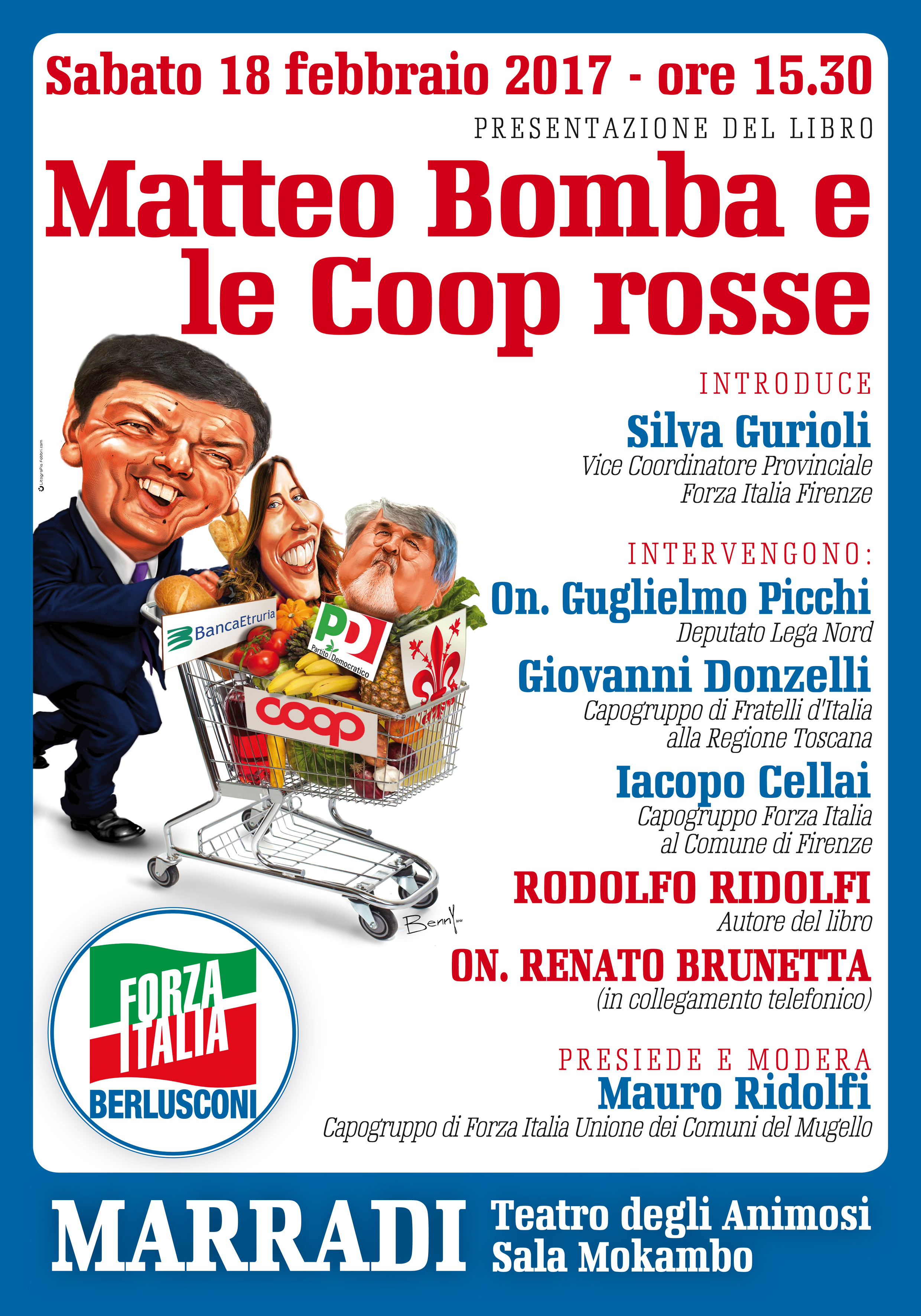 Matteo Bomba e le coop rosse. Presentazione a Marradi