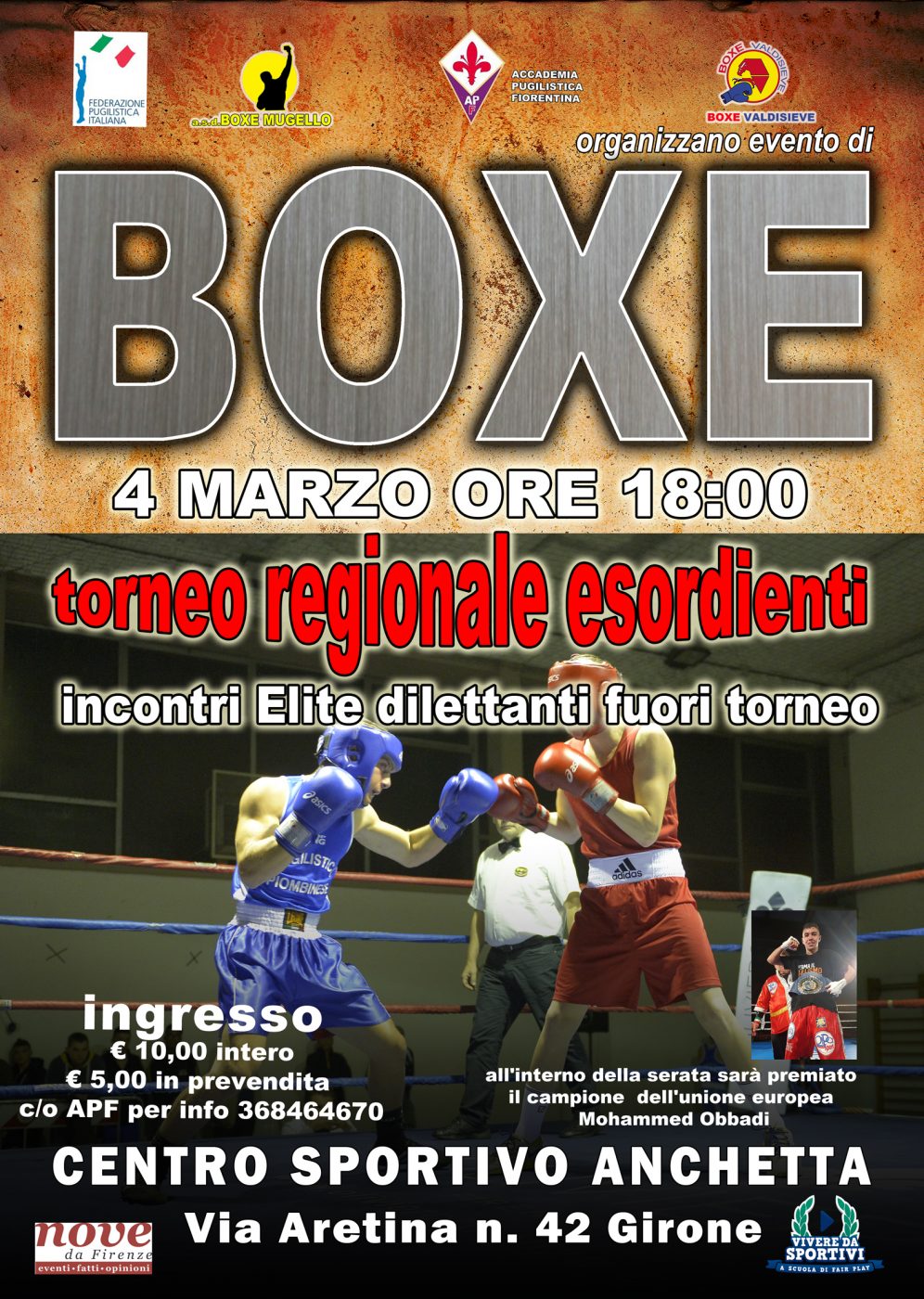 Pugilato. Tre pugili di Boxe Mugello al Torneo regionale esordienti