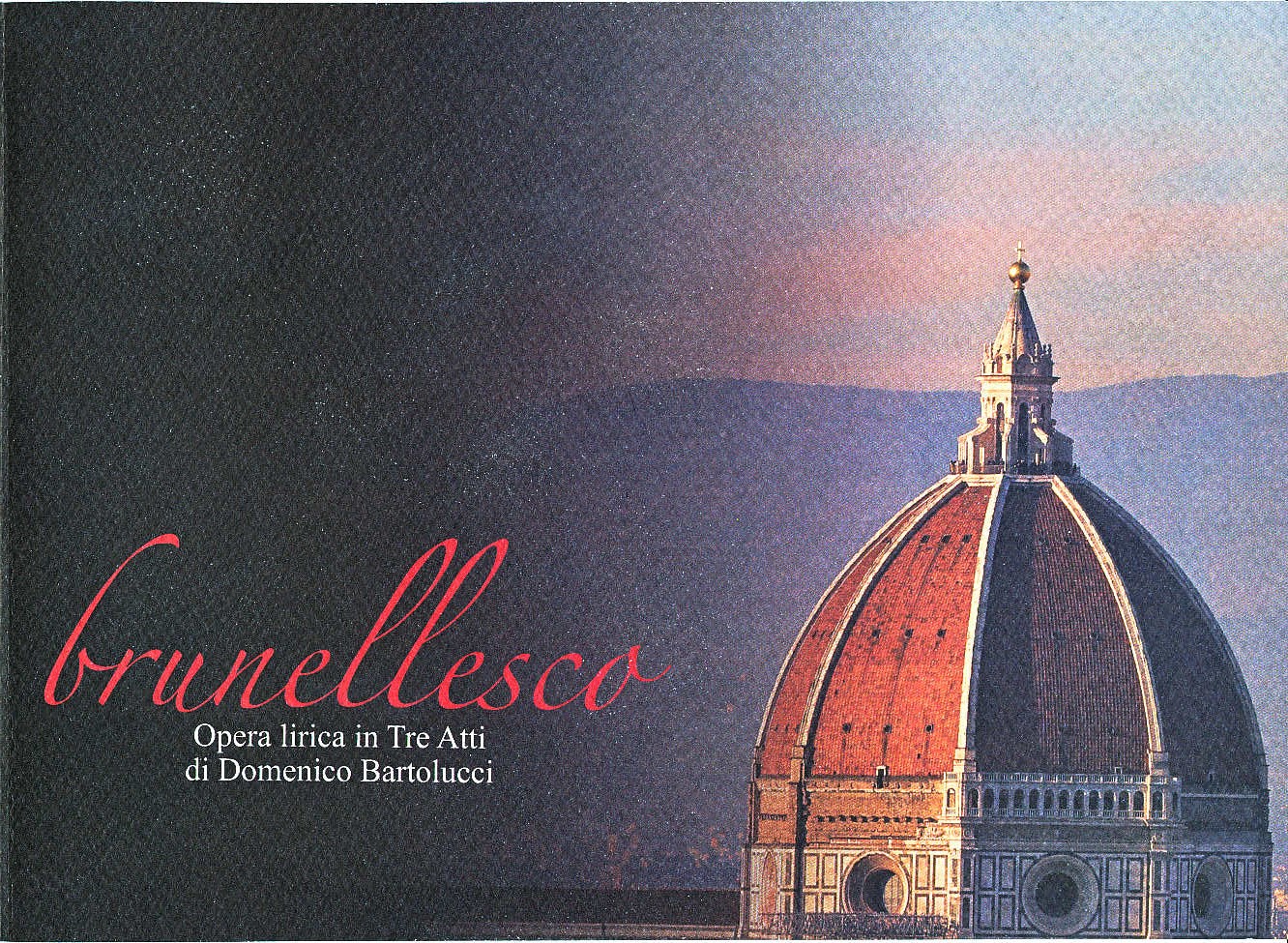 L’opera “Brunellesco” di Domenico Bartolucci a Firenze e New-York