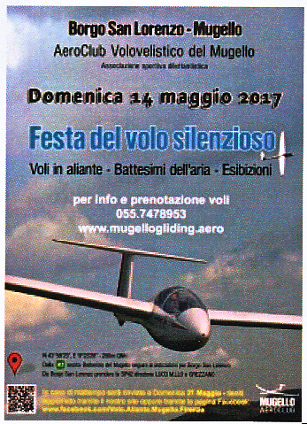 Festa del volo a vela silenzioso. Tutte le info