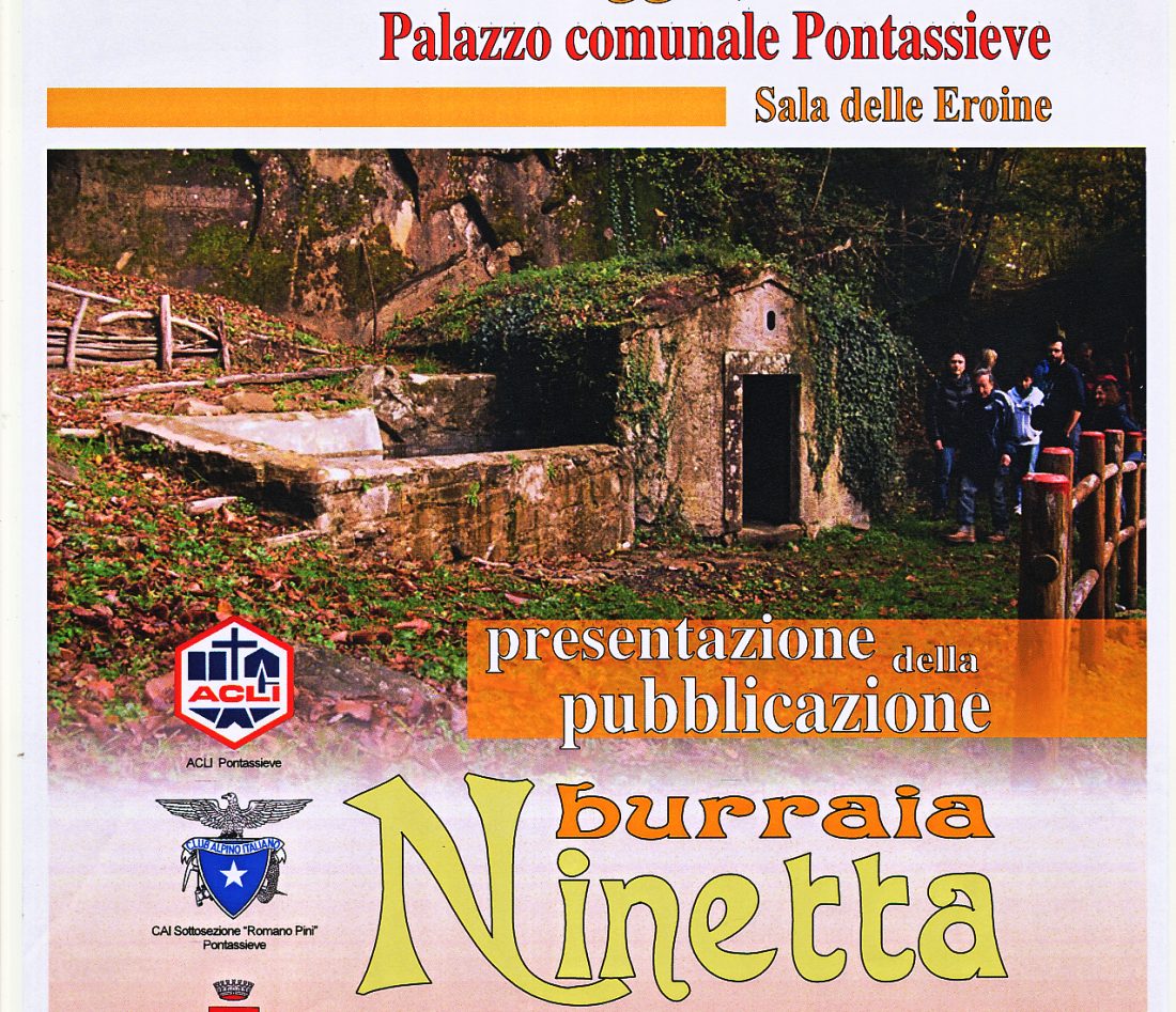Pontassieve. Presentazione della pubblicazione  La Burraia di Ninetta ”