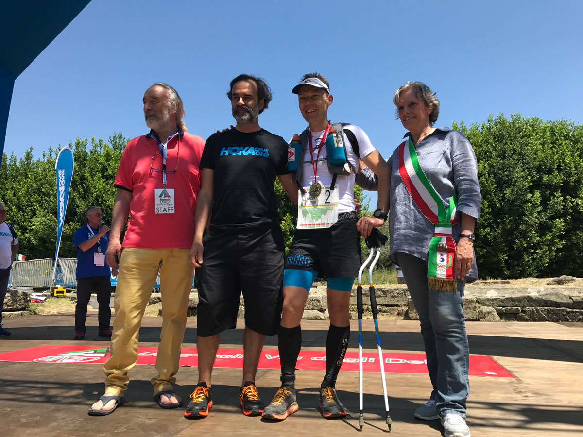 Alexander Rabensteiner vince l'UltraTrail Via degli Dei