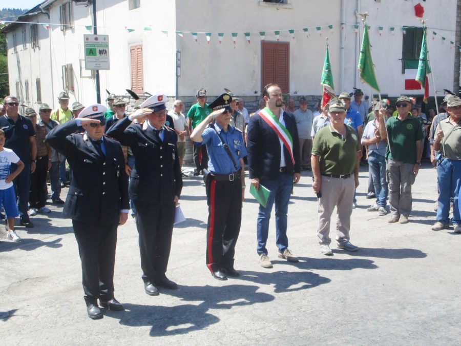 Festeggiato il 20 raduno degli alpini a Casaglia
