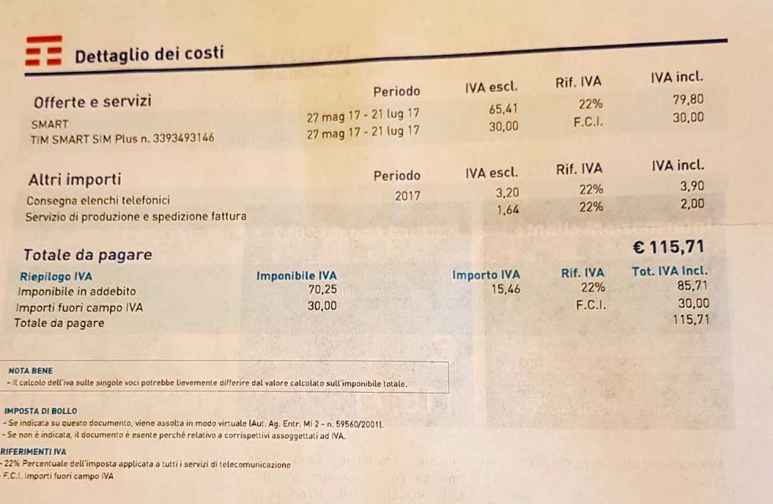 Telefono. Elenchi non consegnati ma addebitati in bolletta. Succede a Ronta, ecco come risparmiare