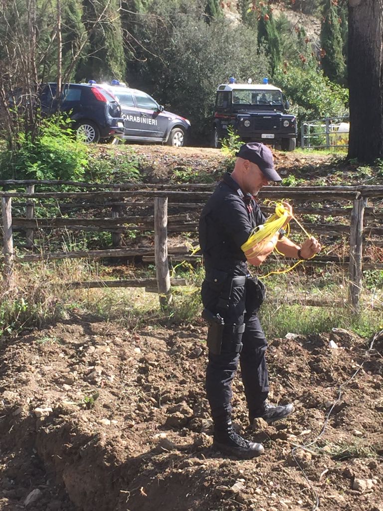 Bomba della seconda guerra mondiale fatta brillare a Vicchio