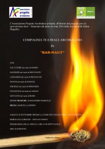 BAR-NAUT. Lo spettacolo della Compagnia Teatrale Arcobaleno contro la diffusione dell'alcol