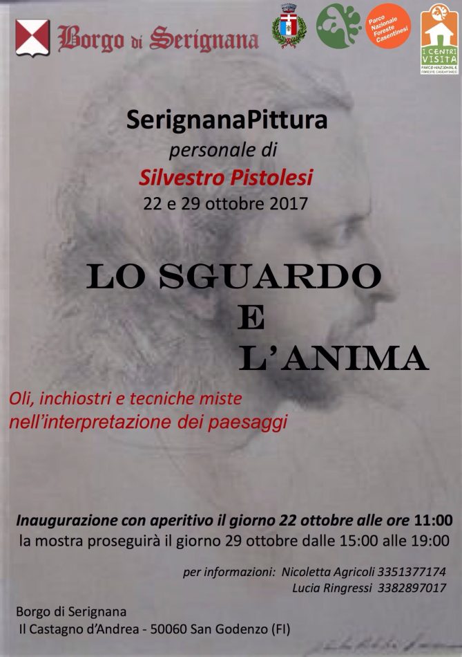 Mostre d’arte: Pistolesi al Borgo di Serignana e collettiva a Villa Pecori Giraldi