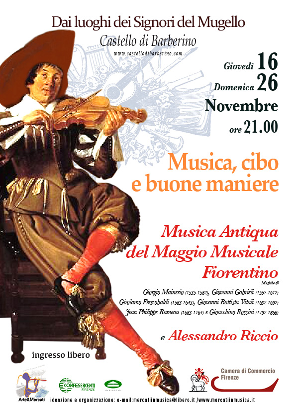 Dai Luoghi dei Signori del Mugello. I primi due concerti al Castello di Barberino