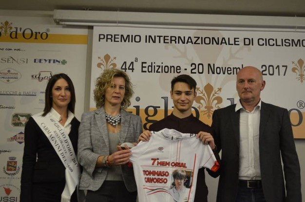 Assegnato a Vincenzo Nibali il 44° Giglio D’Oro da Carmagnini del ‘500