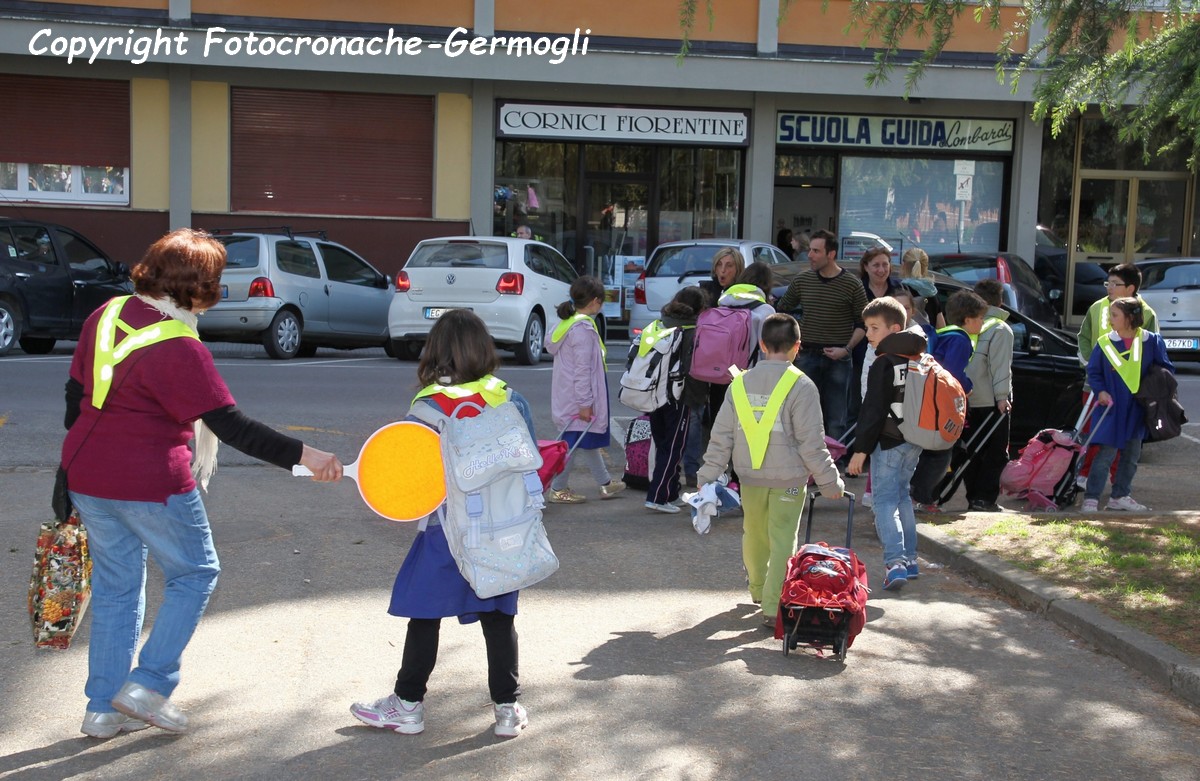 Fermate d'autore per il Pedibus. Con Mugello da Fiaba Lab