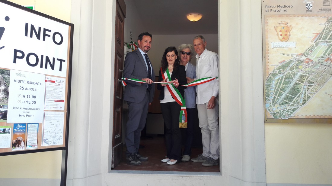 Vaglia. Inaugurato l'ufficio info a Pratolino. E per il 25 aprile visite guidate al Parco