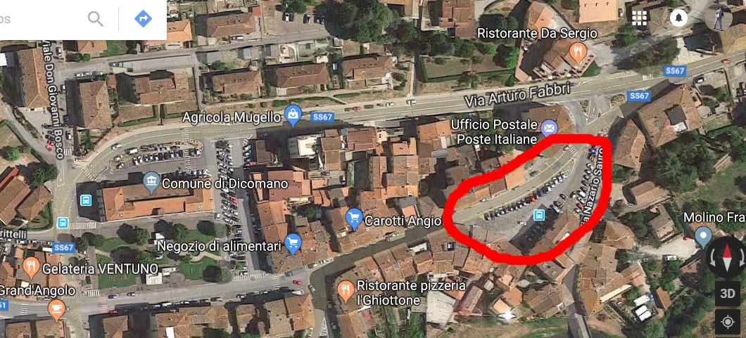 Dicomano. Lavori in corso in Piazza Buonamici: nuova pavimentazione