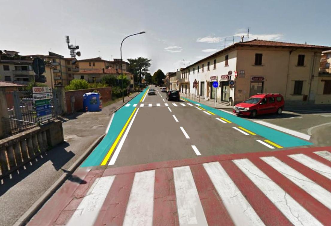 Ciclabili. Dai bastioni al Vialle della Resistenza in 4 mosse, la proposta