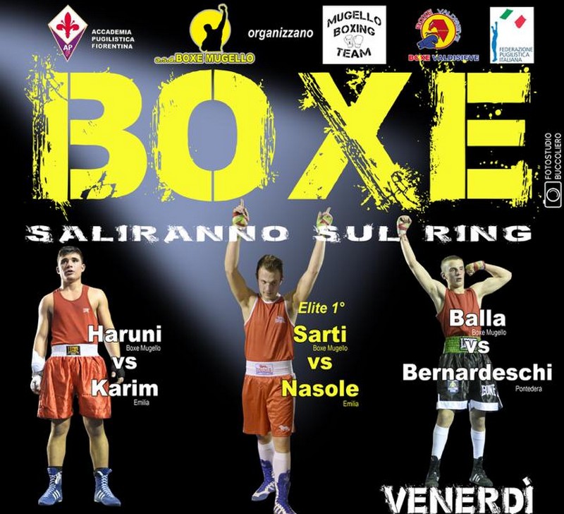 Borgo. Venerdì prima serata di boxe dell'anno