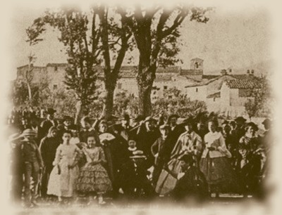 Storia di una foto... Scattata a Galliano al tempo dell'Unità d'Italia