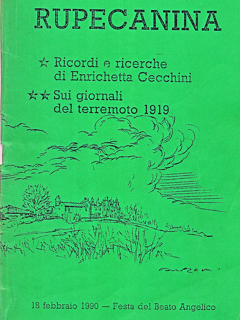 Il terremoto in Mugello. Racconti dal diario di Enrichetta Cecchini (e non solo)