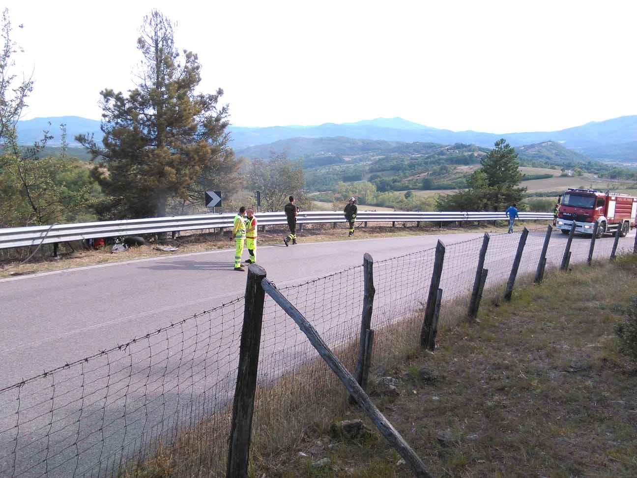 Incidente a Montecarelli. Aggiornamenti, due uomini feriti lievi