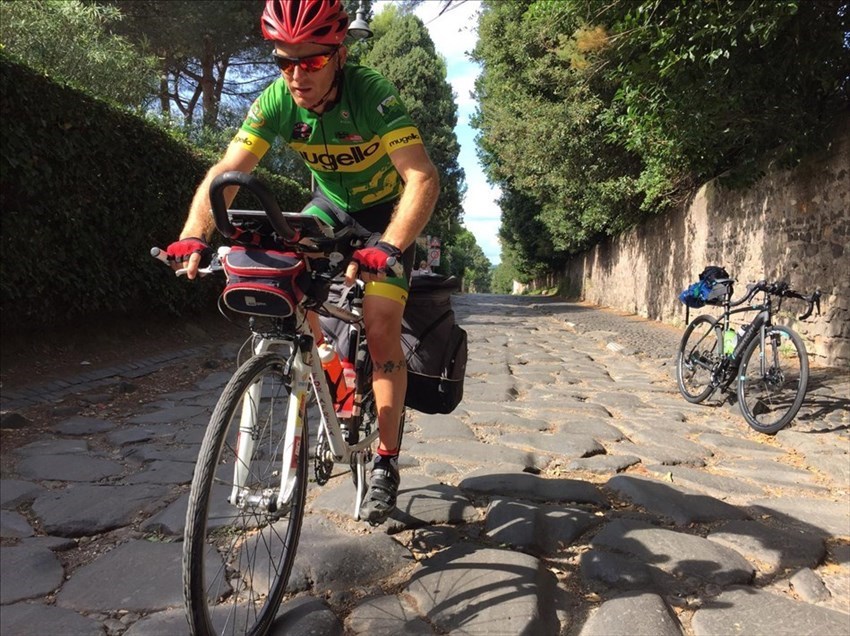 La Via Francigena del Sud in Mountain Bike