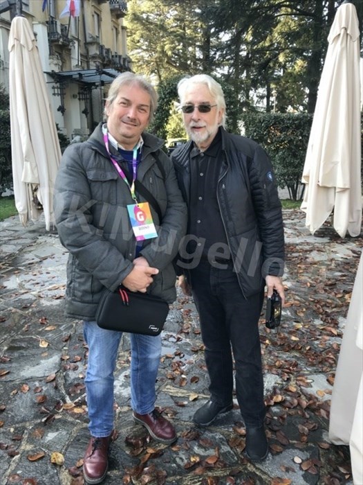 Saverio Zeni e RIchard Gingras vice presidente Google