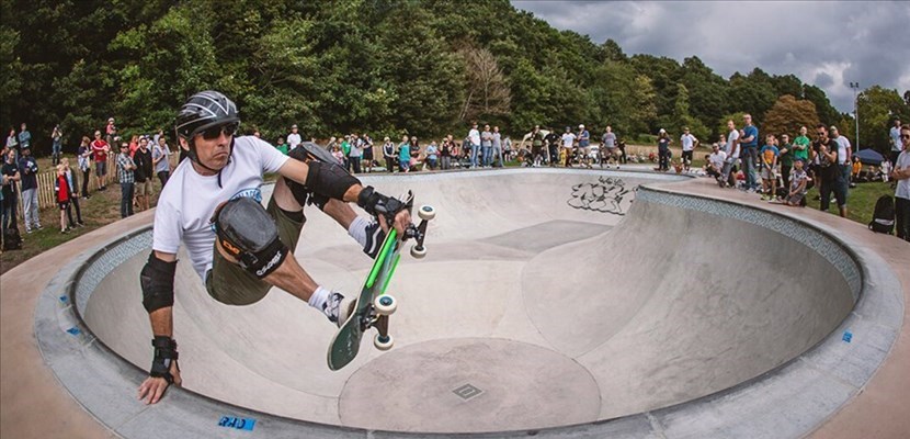 Skate Park. Foto di repertorio