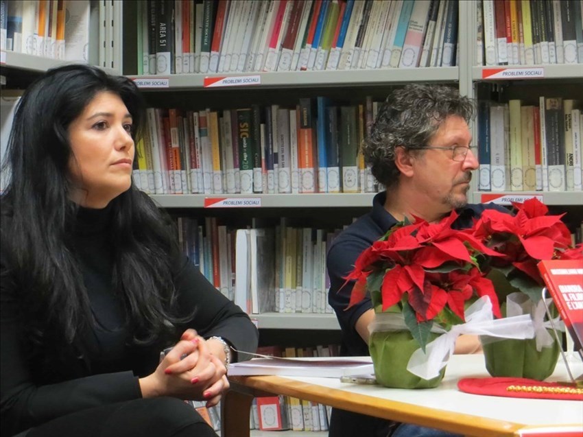 da sx: Cristina Becchi e Massimiliano Miniati