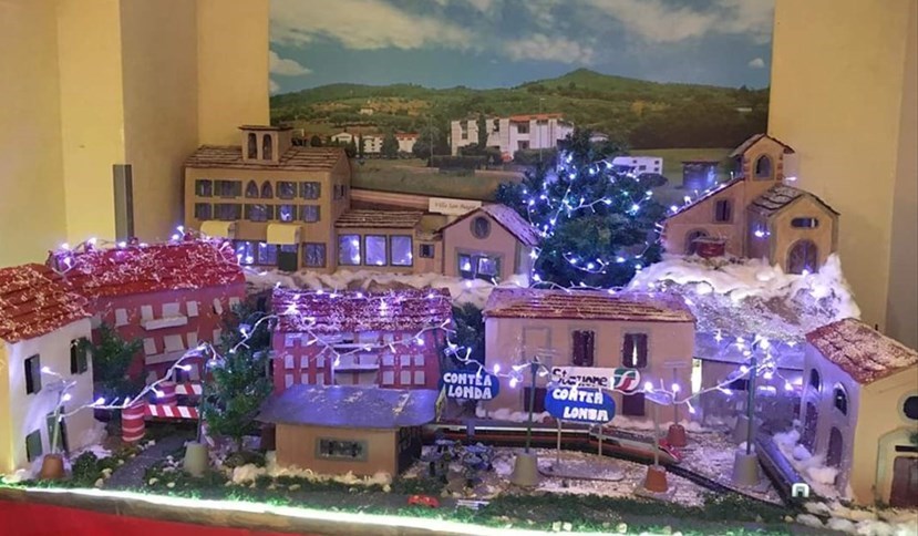 Silvano Alfani. Il Villaggio innevato di Contea