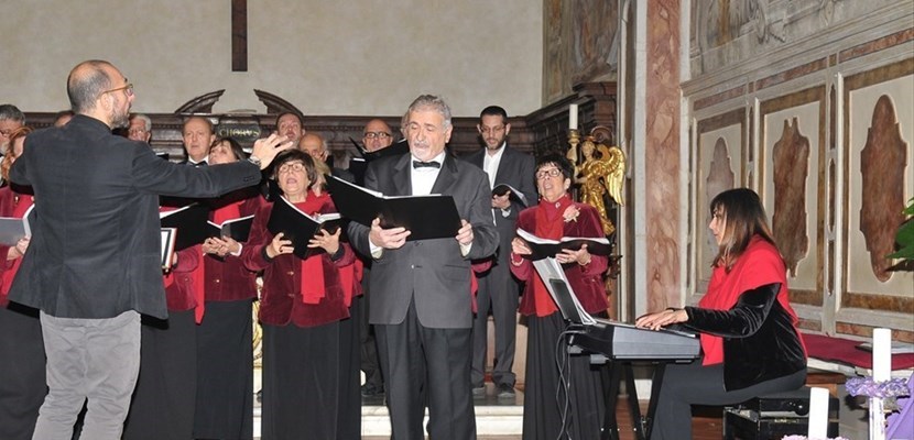 Particolare della Corale “Don Renzo Mazzoni”