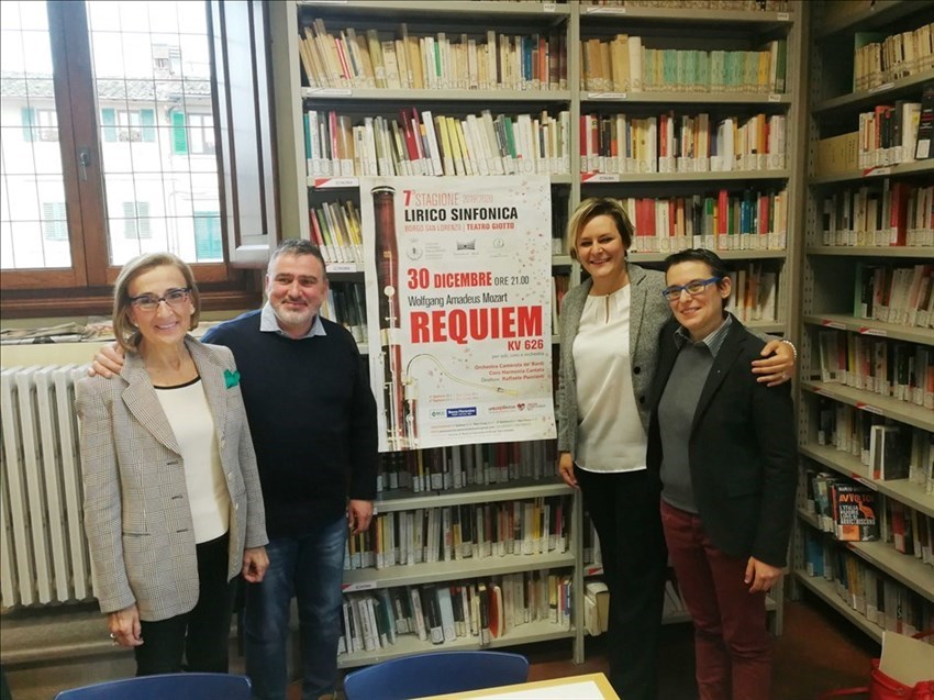 La presentazione alla Biblioteca Comunale della Stagione Lirico Sinfonica 2019/2010 a cura della Camerata dè Bardi