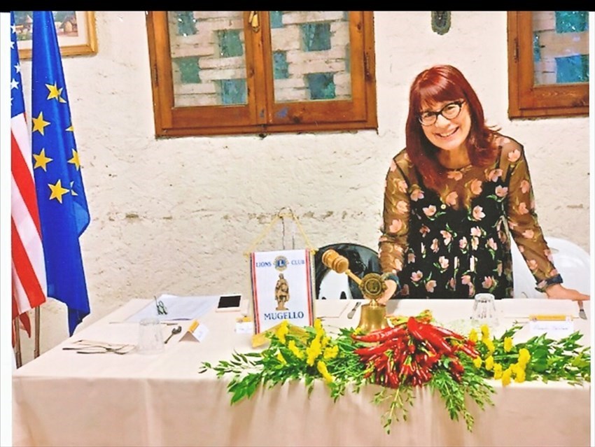 Giovanna De Palma presidente  del Lions Club Mugello