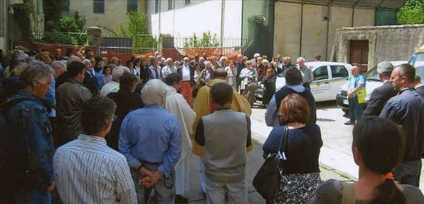 Una foto di repertorio della festa Misericordia a Luco-Grezzano