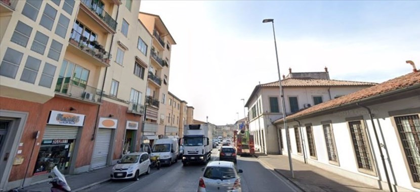 Via Reginaldo Giuliani, luogo del sinistro