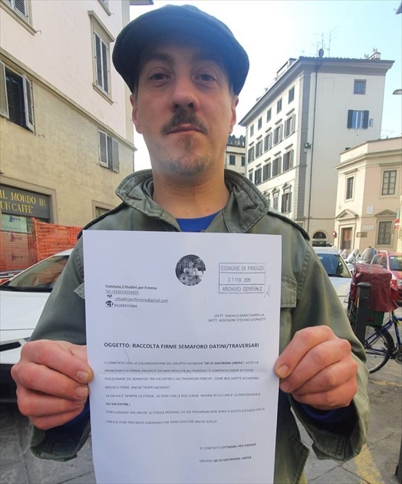 Alessio Daddi, vicepresidente Comitato cittadini per Firenze