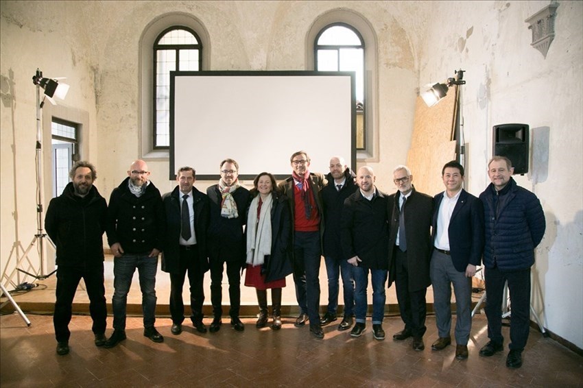 la presentazione del cantiere