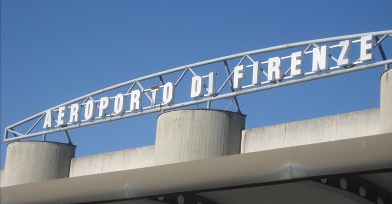 l'aeroporto di Firenze