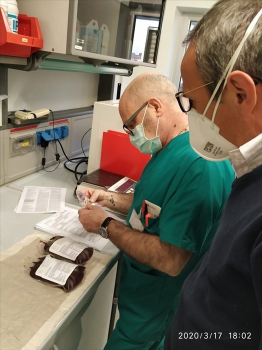 la consegna delle cellule