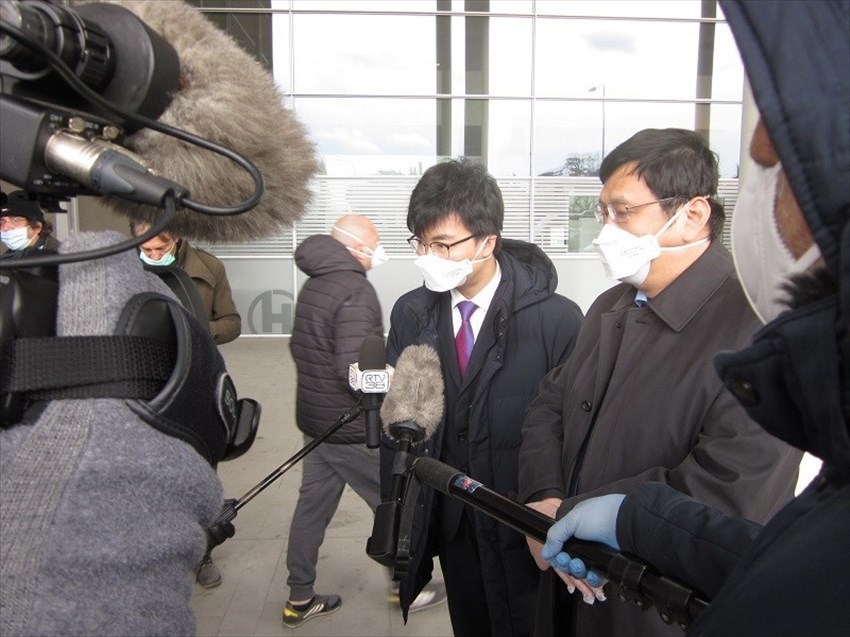 Arrivano i medici cinesi