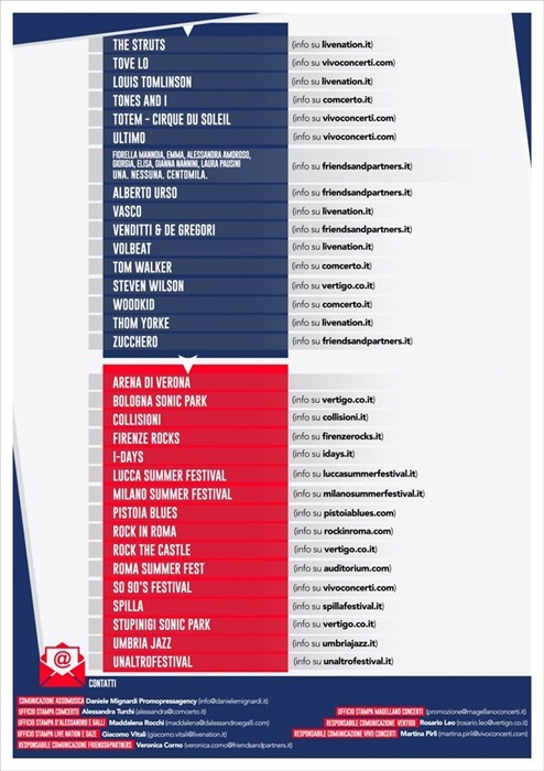 Tutti i concerti di Assomusica rimandati al 2021