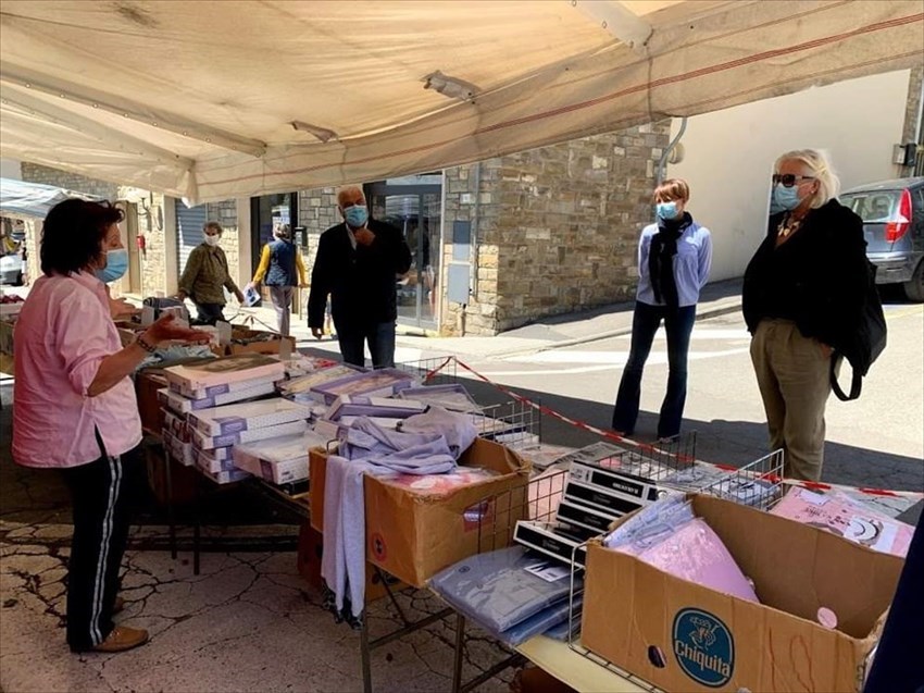 Primo mercato a Rignano della Fase 2