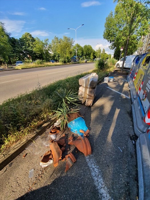 Il degrado di viale Guidoni