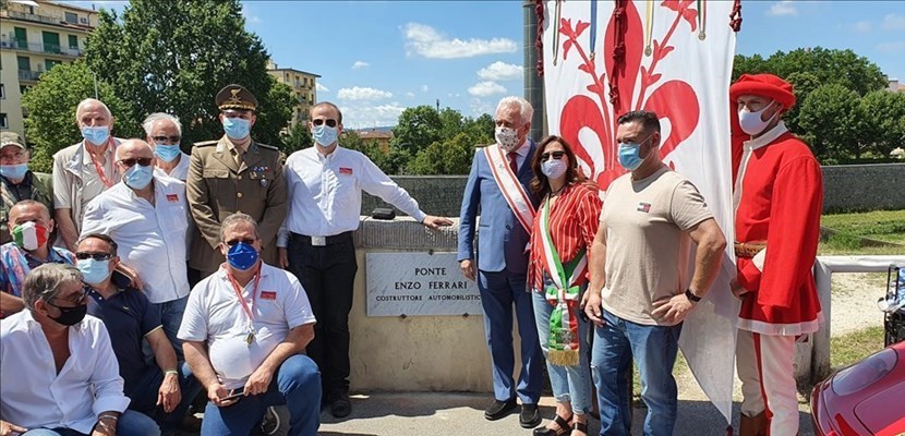 L'inaugurazione del ponte