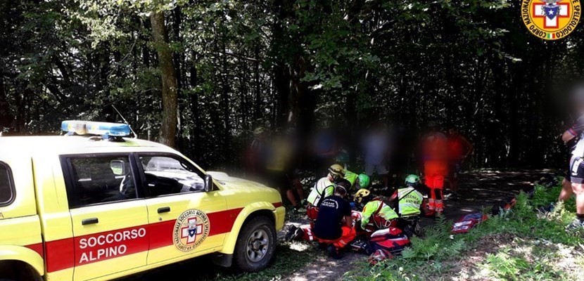 Soccorso alpino . L'intervento a Sicuteri