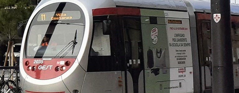la tramvia a Firenze