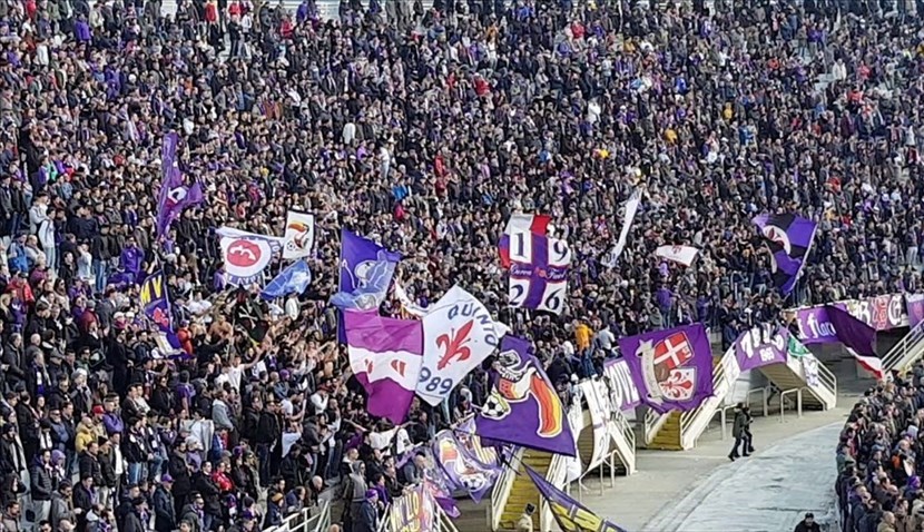 Tifosi allo stadio