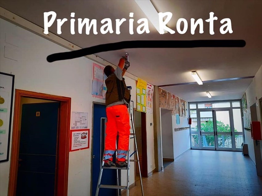 Lavori a Ronta