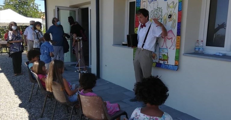 Inaugurazione della nuova scuola a Marcialla