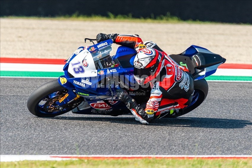 Jacopo Facco (13) vincitore del trofeo Pirelli 600