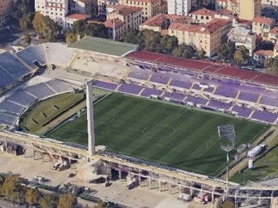 Lo stadio Franchi