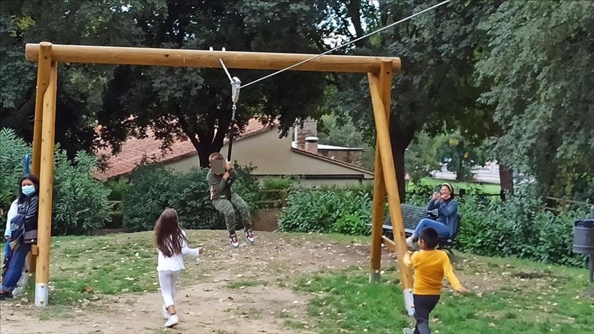 il nuovo giardino della Montagnola