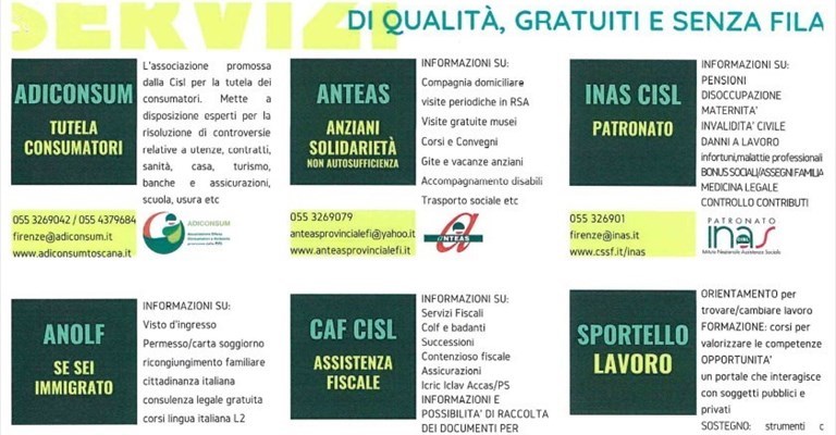 Nuovi servizi al quartiere